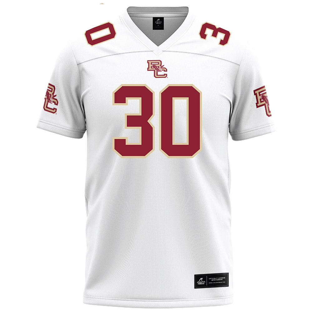 Boston College - NCAA Football : Sammy Stone - White Football Jersey