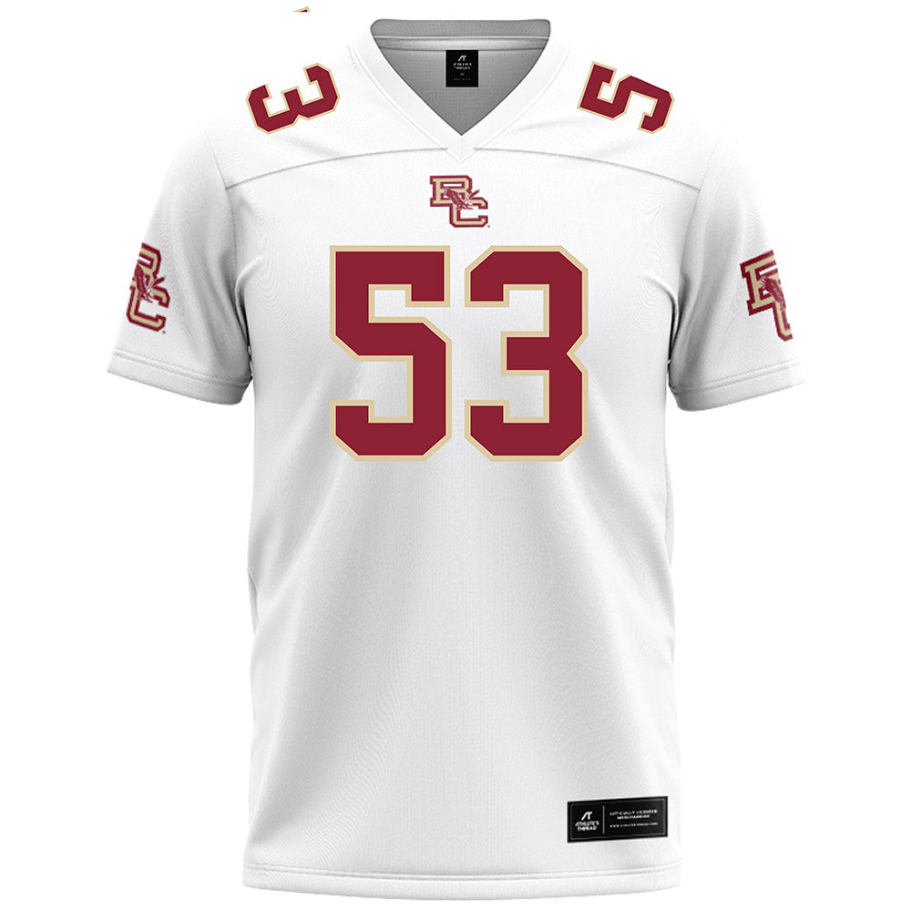 Boston College - NCAA Football : Dwayne Allick - White Football Jersey-0