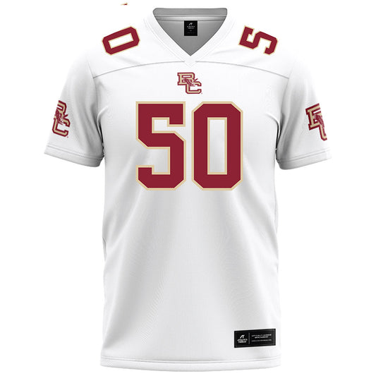Boston College - NCAA Football : Sean Howard - White Football Jersey-0