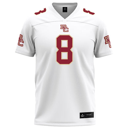 Boston College - NCAA Football : Jaylen Blackwell - White Football Jersey