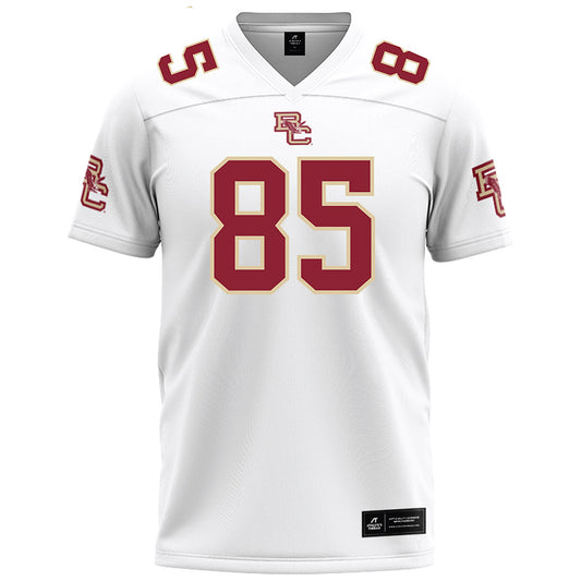Boston College - NCAA Football : Kaelan Chudzinski - White Football Jersey-0