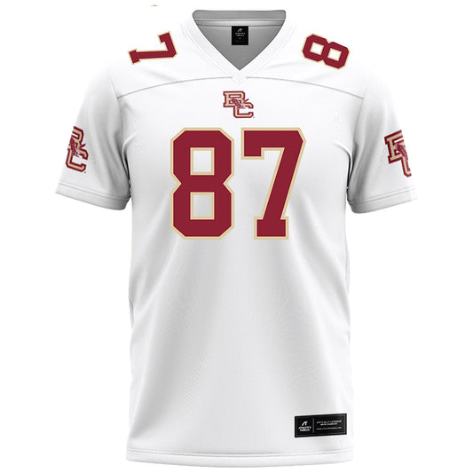 Boston College - NCAA Football : Matt Ragan - White Football Jersey