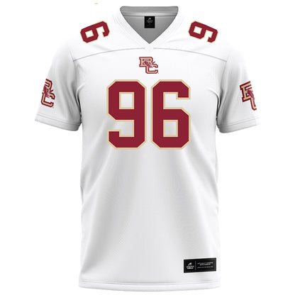 Boston College - NCAA Football : Cam Horsley - White Football Jersey