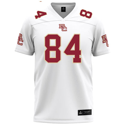 Boston College - NCAA Football : Brady Clough - White Football Jersey