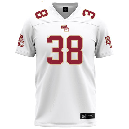 Boston College - NCAA Football : Tommy Cusick - White Football Jersey-0