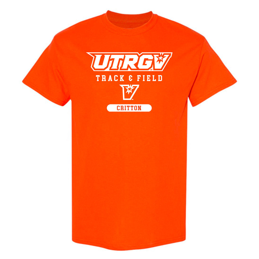 UTRGV - NCAA Men's Track & Field : Jaylen Critton - Classic Shersey T-Shirt