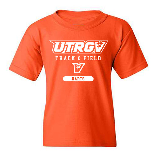 UTRGV - NCAA Men's Track & Field : Jamari Harts - Classic Shersey Youth T-Shirt-0