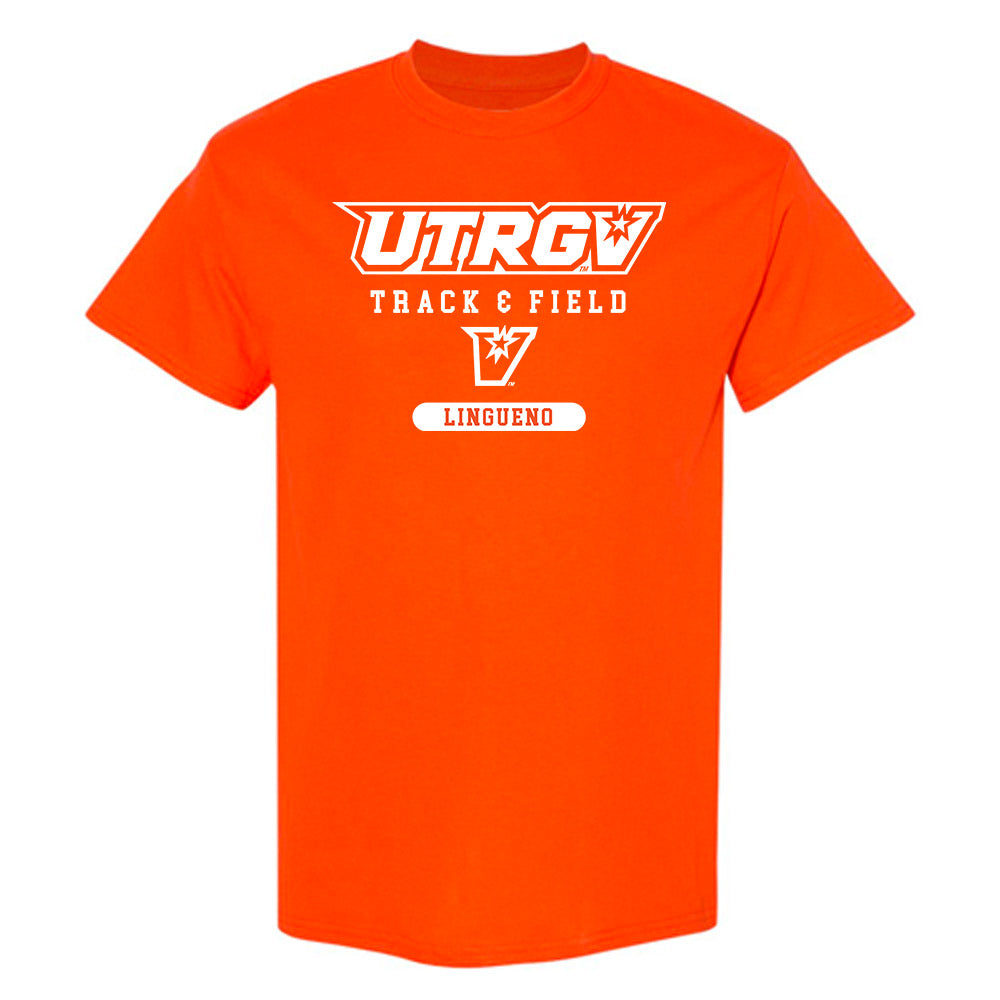 UTRGV - NCAA Women's Track & Field : Ashley Lingueno - Classic Shersey T-Shirt-0