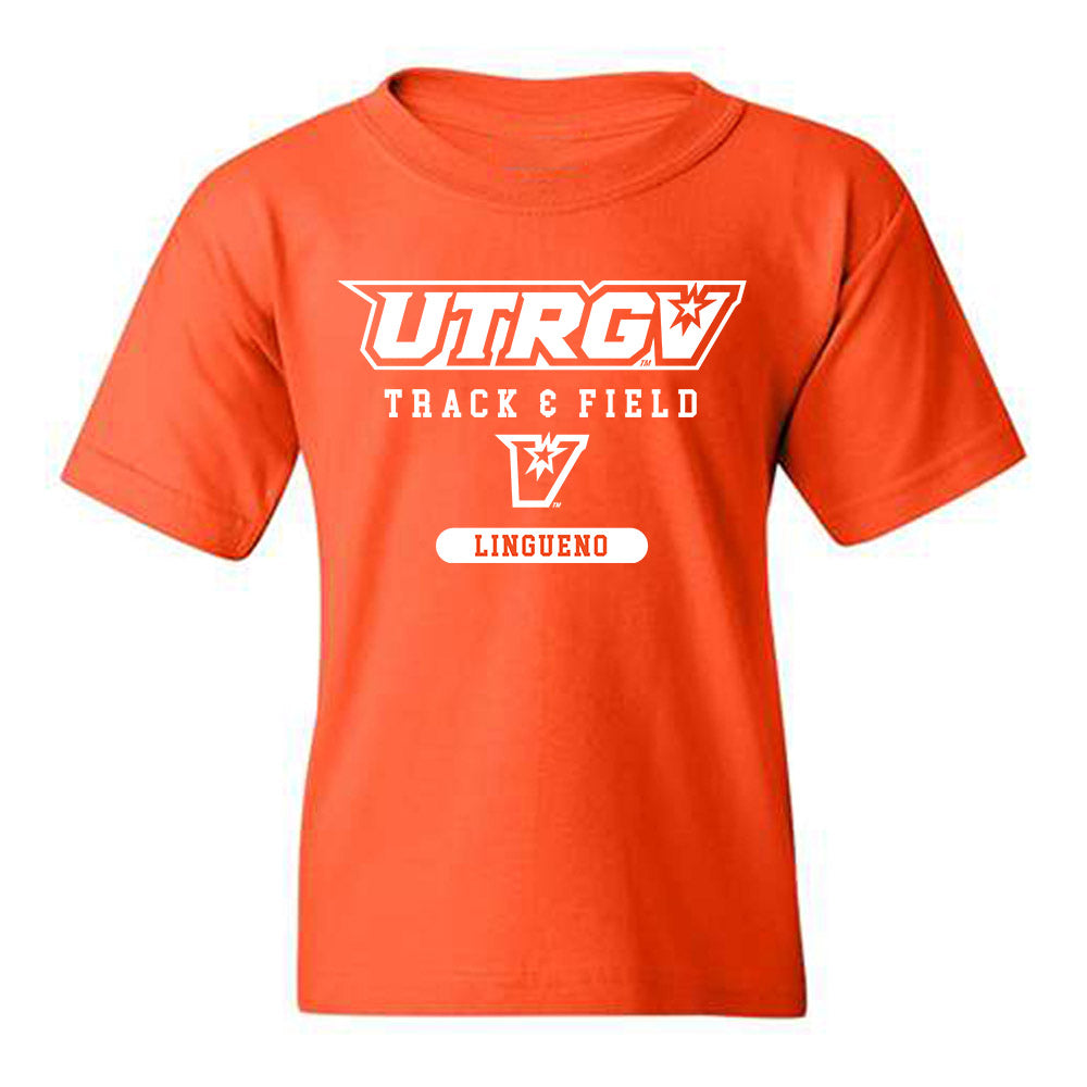 UTRGV - NCAA Women's Track & Field : Ashley Lingueno - Classic Shersey Youth T-Shirt-0