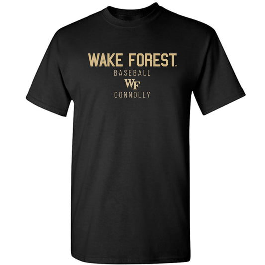 Wake Forest - NCAA Baseball : Brian Connolly - Classic Shersey T-Shirt-0