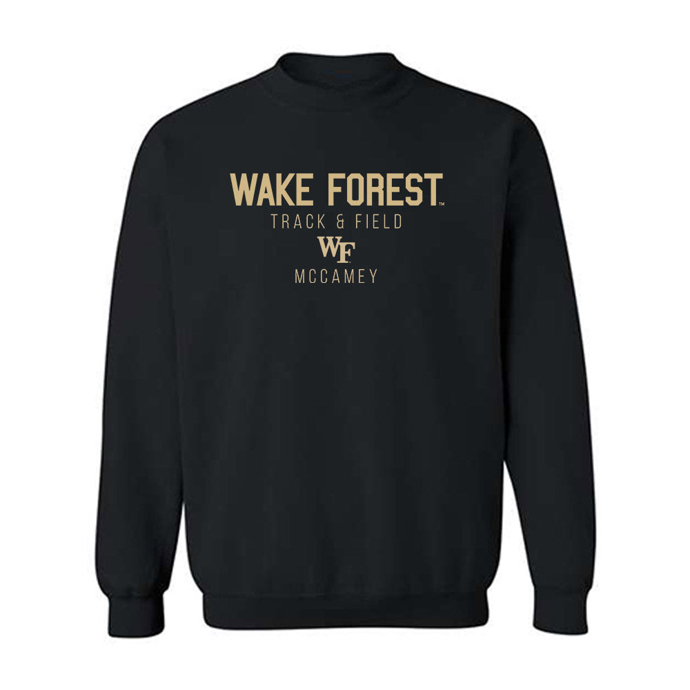 Wake Forest - NCAA Men's Track & Field : Brenner McCamey - Classic Shersey Crewneck Sweatshirt