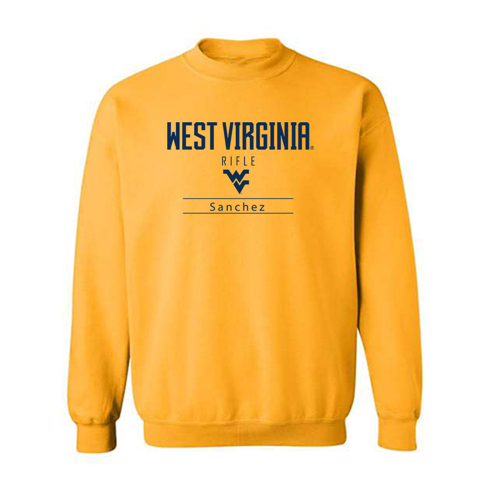 West Virginia - NCAA Rifle : Matthew Sanchez - Crewneck Sweatshirt Classic Shersey