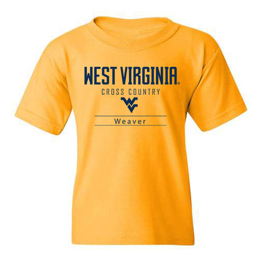 West Virginia - NCAA Women's Cross Country : Megan Weaver - Youth T-Shirt Classic Shersey