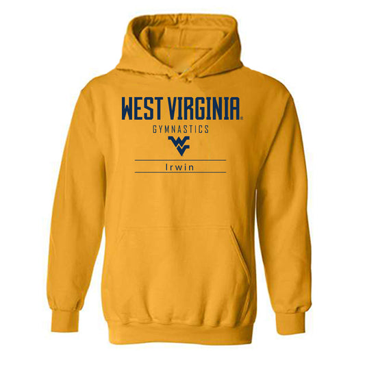 West Virginia - NCAA Women's Gymnastics : Brooke Irwin - Classic Shersey Hooded Sweatshirt-0