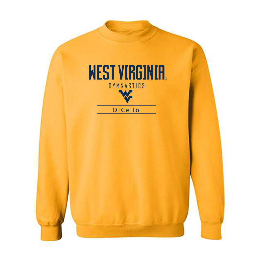 West Virginia - NCAA Women's Gymnastics : Karleigh DiCello - Classic Shersey Crewneck Sweatshirt-0