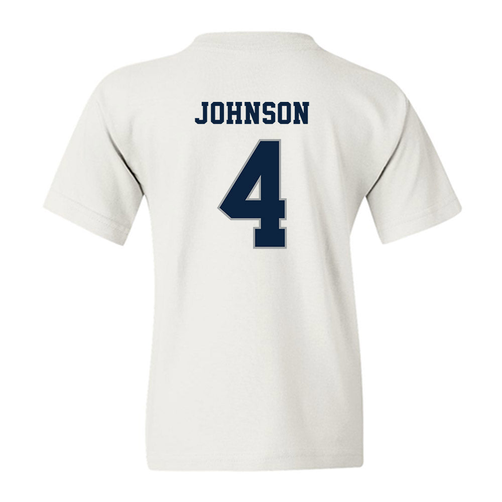 Xavier - NCAA Baseball : Peter Johnson - Classic Shersey Youth T-Shirt-1
