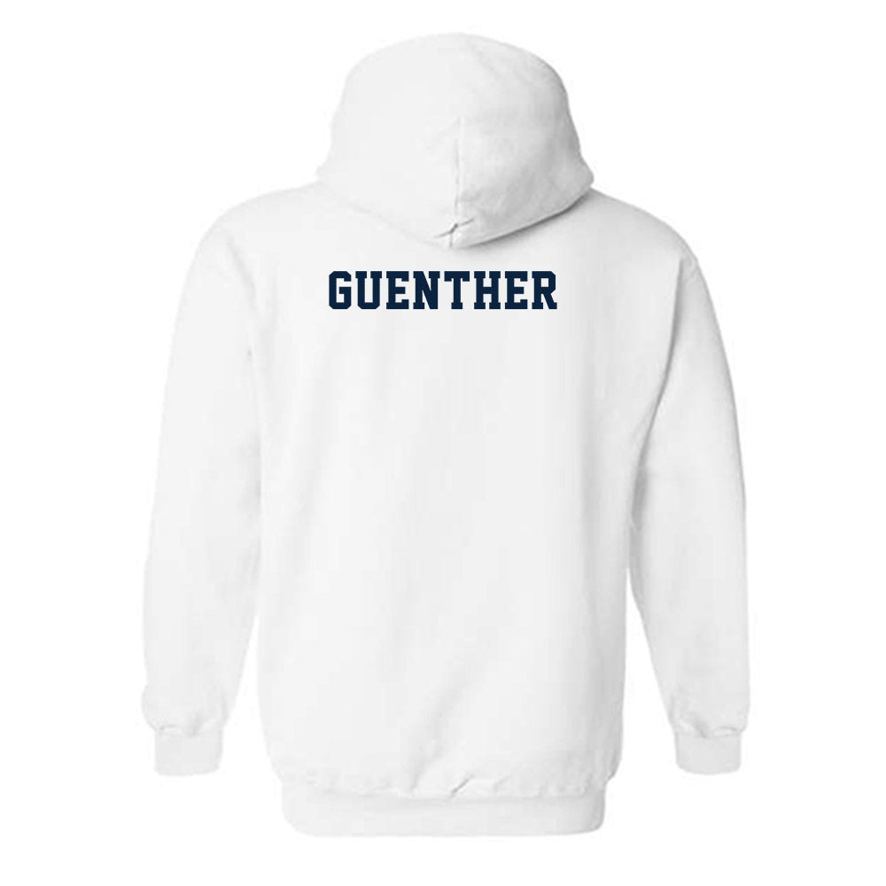 Xavier - NCAA Men's Swimming & Diving : Zakary Guenther - Classic Shersey Hooded Sweatshirt-1