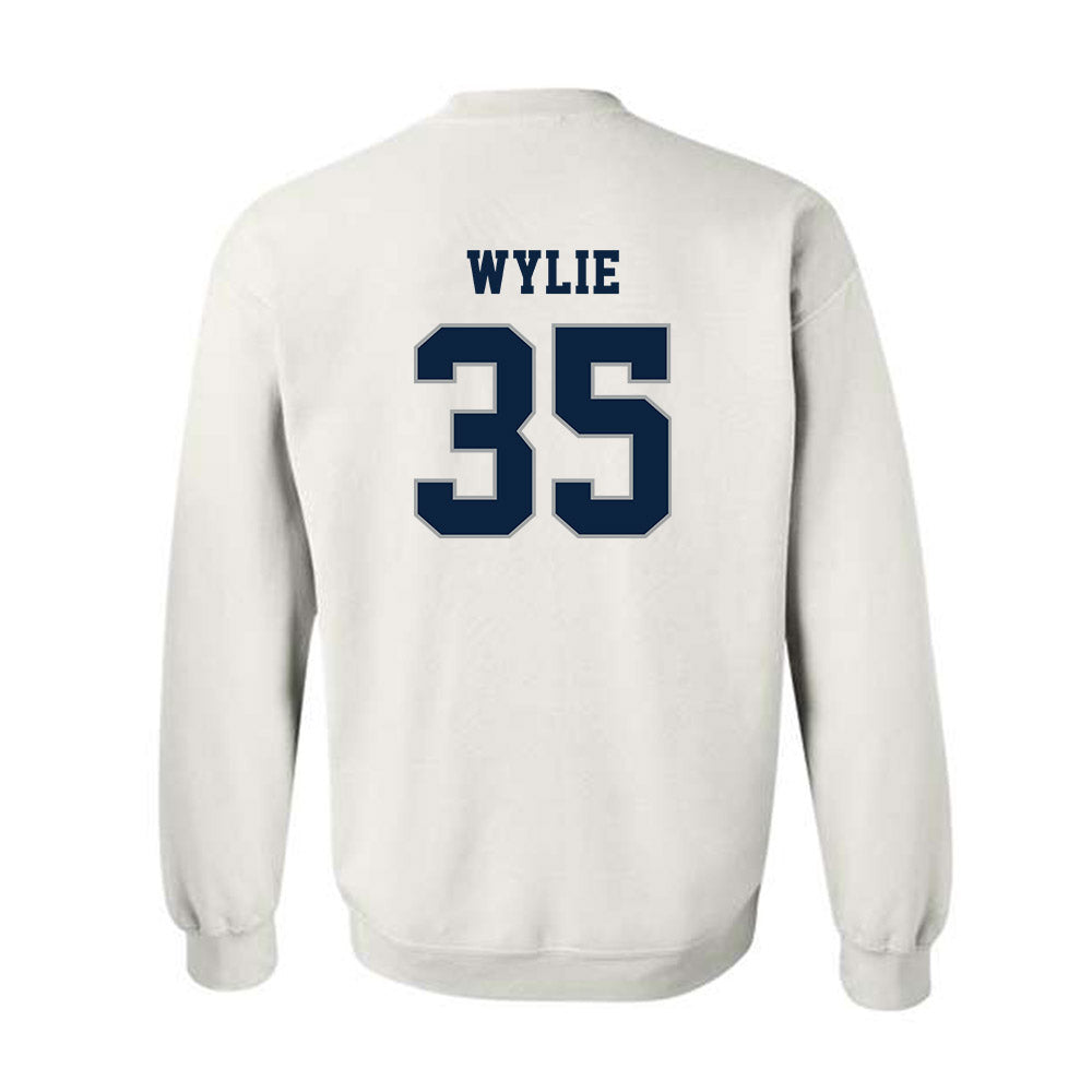 Xavier - NCAA Baseball : Jon Wylie - Classic Shersey Crewneck Sweatshirt-1
