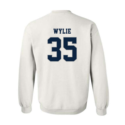 Xavier - NCAA Baseball : Jon Wylie - Classic Shersey Crewneck Sweatshirt-1