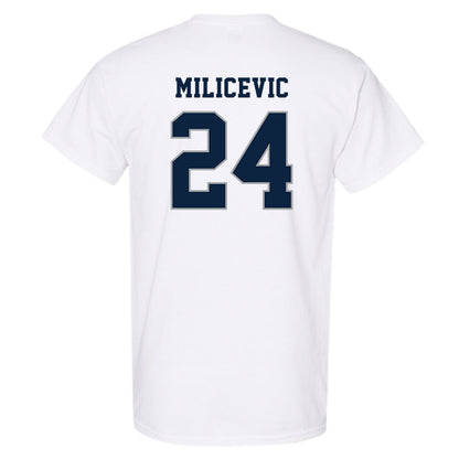 Xavier - NCAA Men's Basketball : Jovan Milicevic - Classic Shersey T-Shirt-1