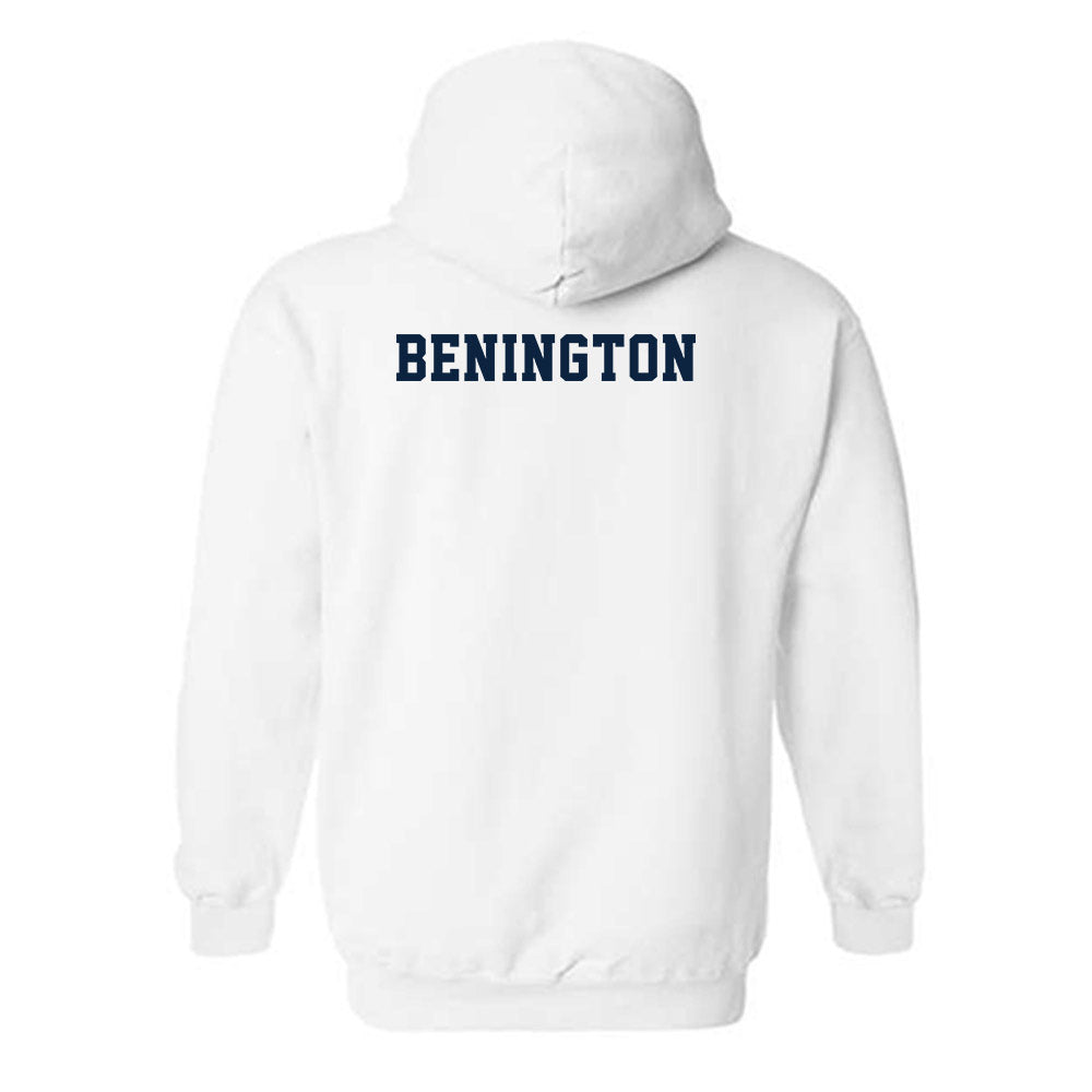 Xavier - NCAA Men's Swimming & Diving : Patrick Benington - Classic Shersey Hooded Sweatshirt-1