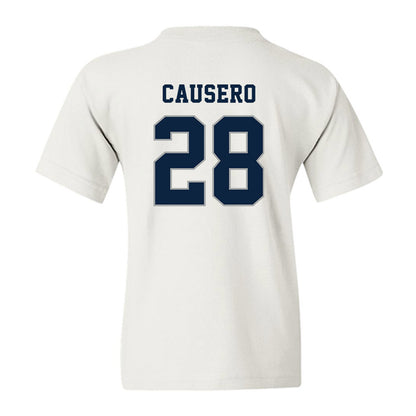 Xavier - NCAA Baseball : Lincoln Causero - Classic Shersey Youth T-Shirt-1