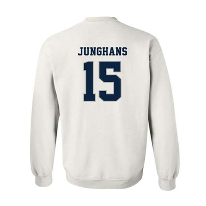 Xavier - NCAA Baseball : Alex Junghans - Classic Shersey Crewneck Sweatshirt-1