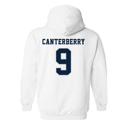Xavier - NCAA Baseball : Donavan Canterberry - Classic Shersey Hooded Sweatshirt-1