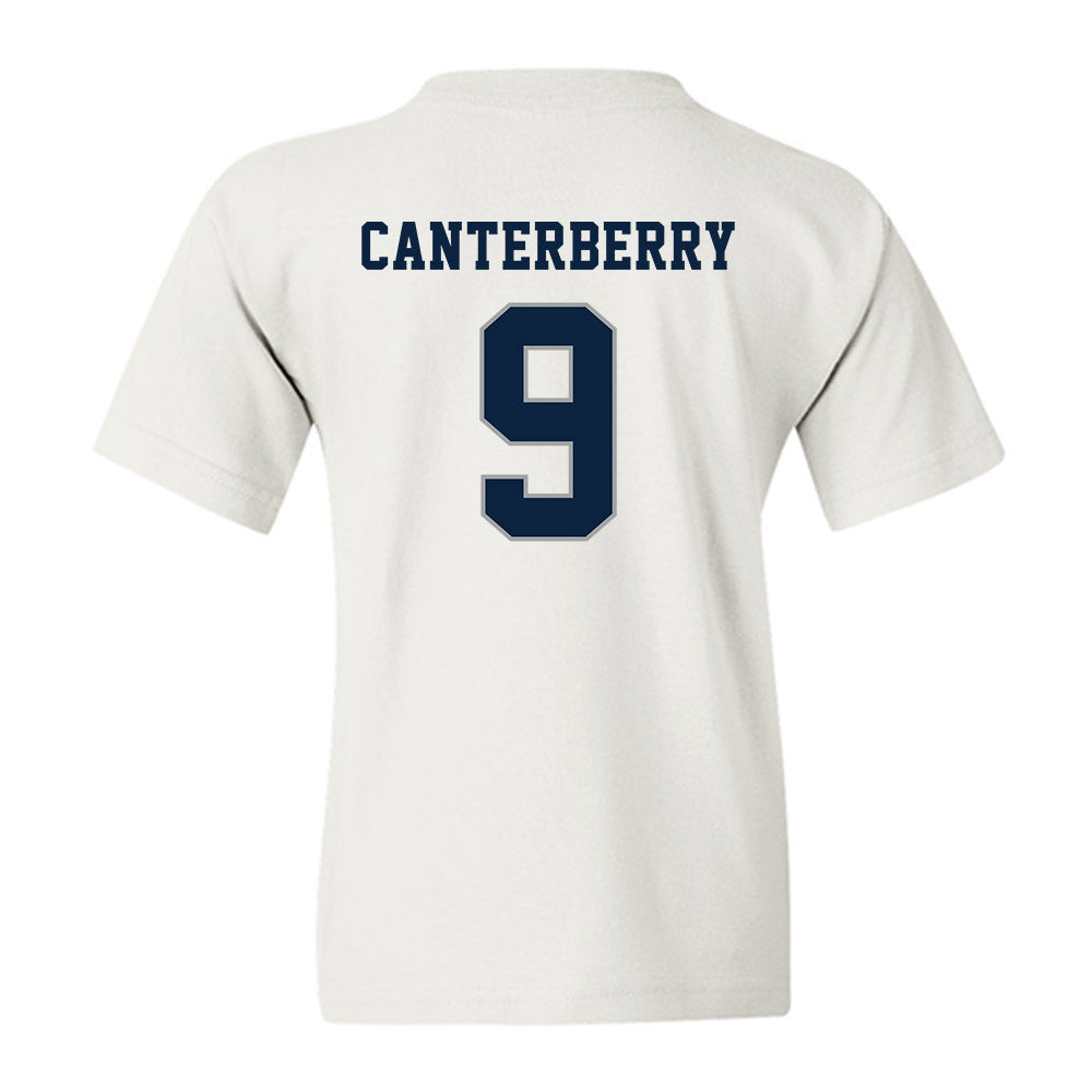 Xavier - NCAA Baseball : Donavan Canterberry - Classic Shersey Youth T-Shirt-1