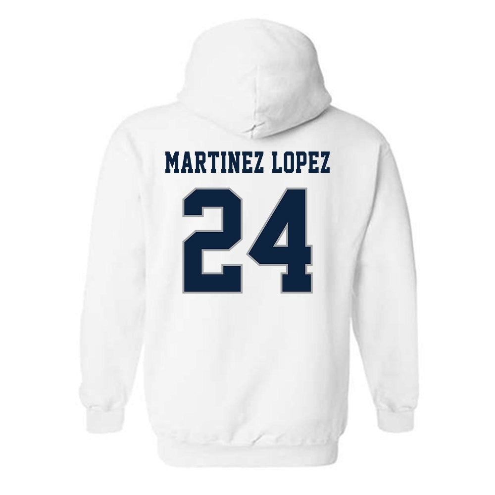 Xavier - NCAA Women's Basketball : Lucia Martinez Lopez - Classic Shersey Hooded Sweatshirt-1