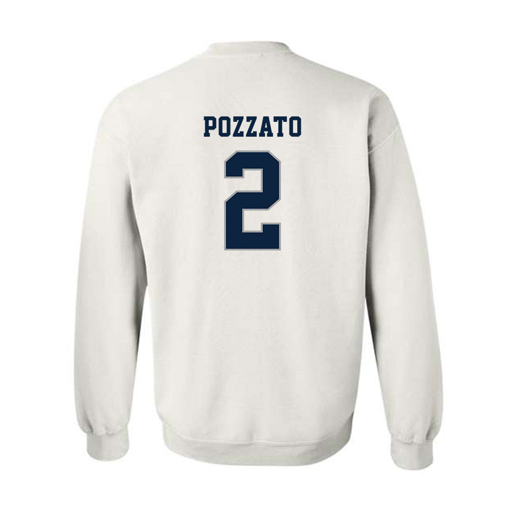 Xavier - NCAA Men's Basketball : Gabriel Pozzato - Classic Shersey Crewneck Sweatshirt-1