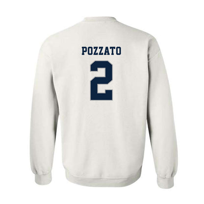 Xavier - NCAA Men's Basketball : Gabriel Pozzato - Classic Shersey Crewneck Sweatshirt-1