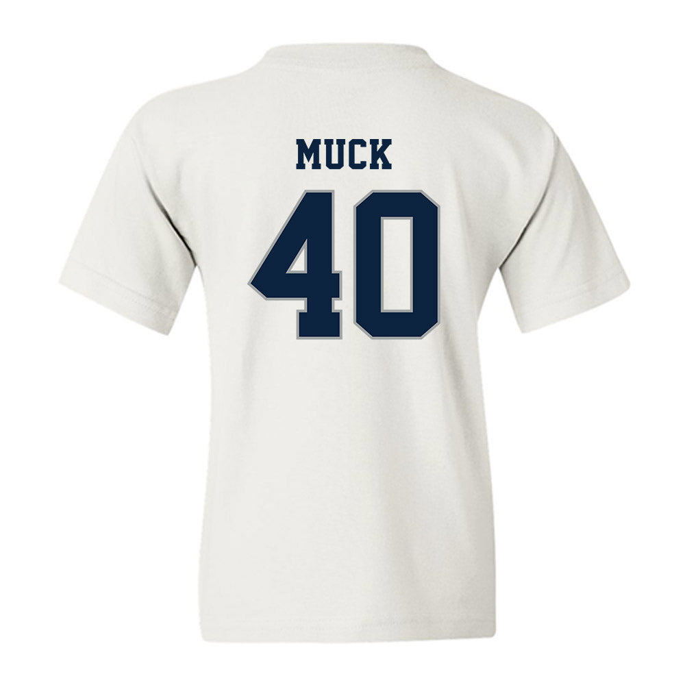 Xavier - NCAA Baseball : Karter Muck - Classic Shersey Youth T-Shirt-1