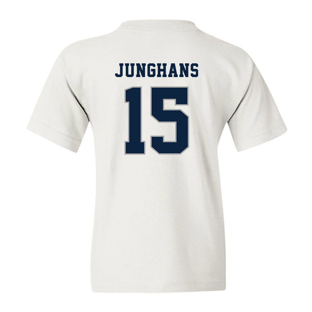 Xavier - NCAA Baseball : Alex Junghans - Classic Shersey Youth T-Shirt-1