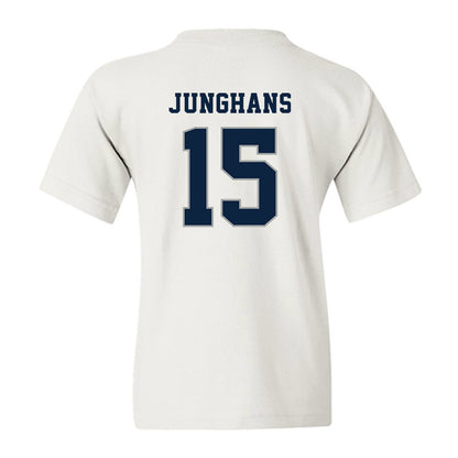 Xavier - NCAA Baseball : Alex Junghans - Classic Shersey Youth T-Shirt-1
