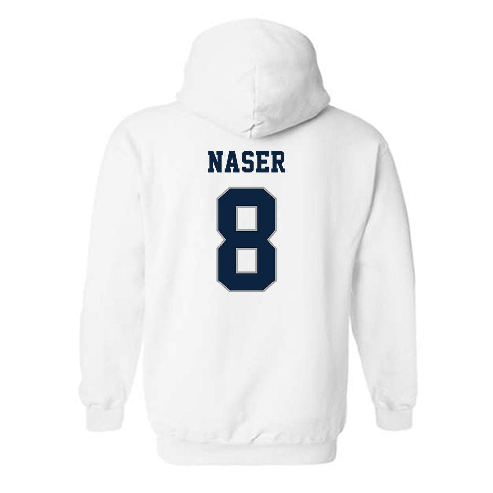 Xavier - NCAA Men's Basketball : Luke Naser - Classic Shersey Hooded Sweatshirt-1