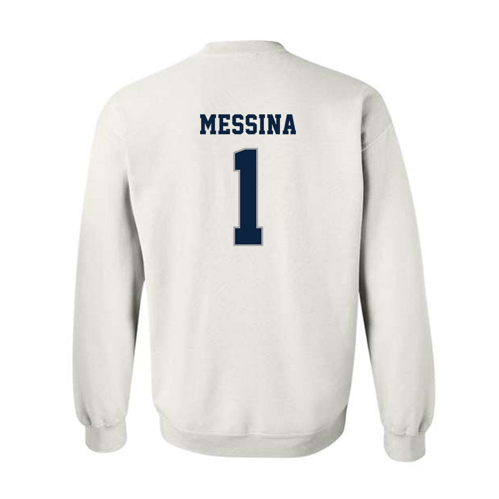 Xavier - NCAA Men's Basketball : Malik Messina - Classic Shersey Crewneck Sweatshirt-1