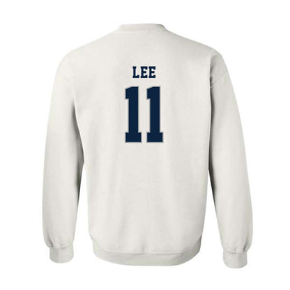 Xavier - NCAA Men's Soccer : Gun Lee - Classic Shersey Crewneck Sweatshirt-1