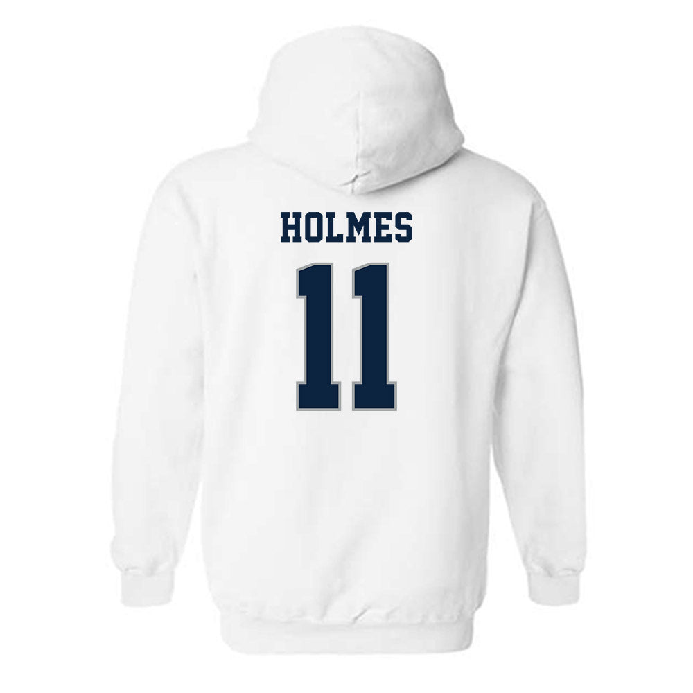 Xavier - NCAA Women's Basketball : Phoebe Holmes - Classic Shersey Hooded Sweatshirt-1