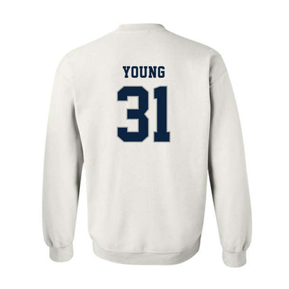 Xavier - NCAA Baseball : Joey Young - Classic Shersey Crewneck Sweatshirt-1