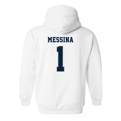 Xavier - NCAA Men's Basketball : Malik Messina - Classic Shersey Hooded Sweatshirt-1