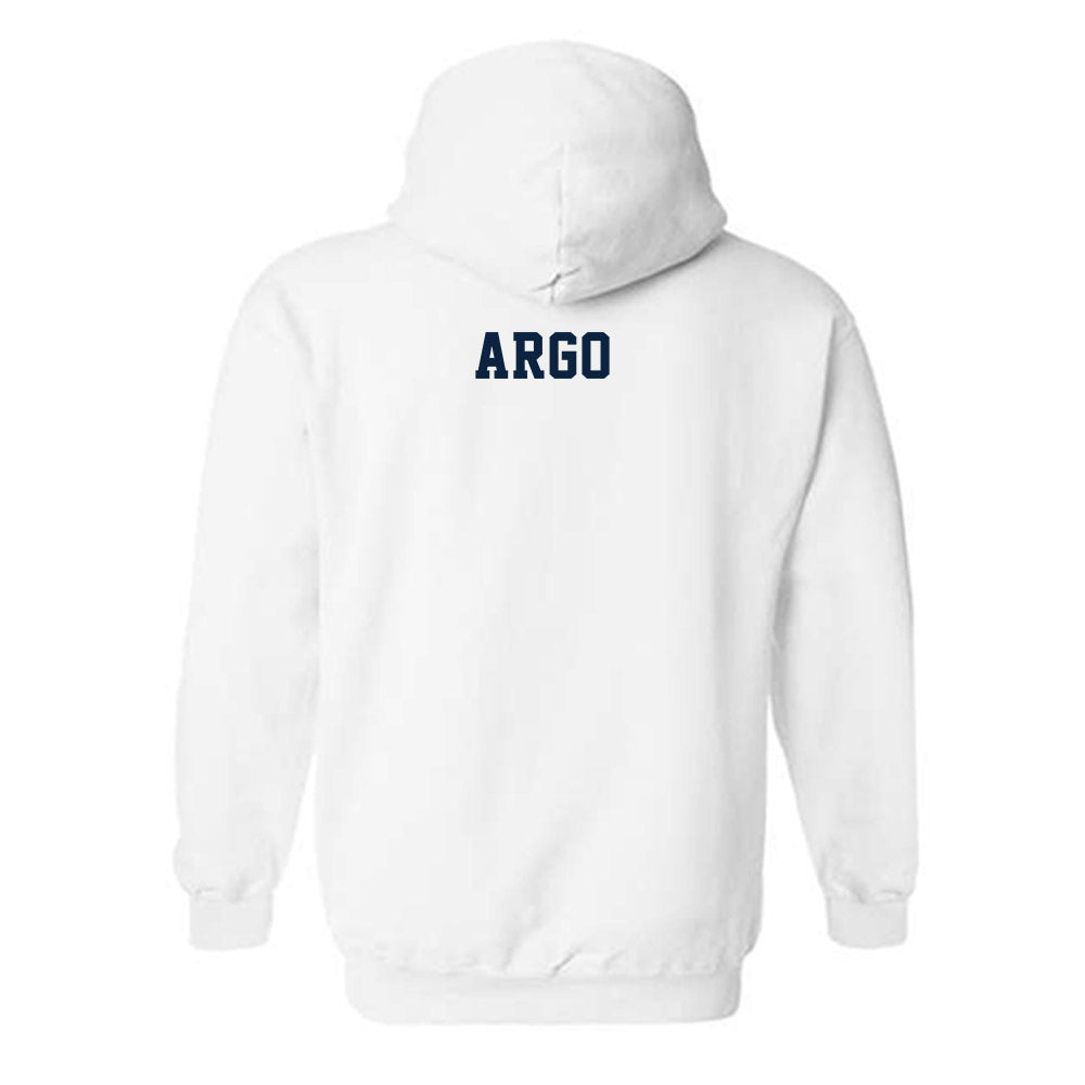Xavier - NCAA Women's Swimming & Diving : Ryon Argo - Classic Shersey Hooded Sweatshirt-1