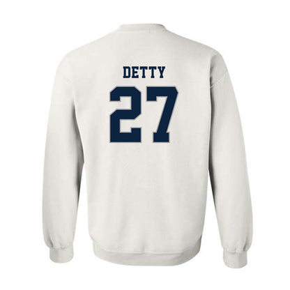 Xavier - NCAA Men's Soccer : Ely Detty - Classic Shersey Crewneck Sweatshirt-1