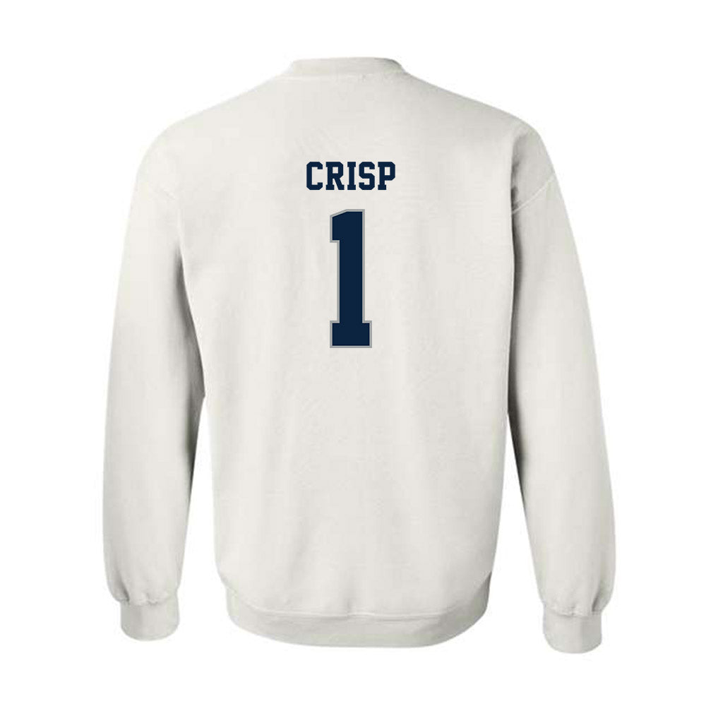 Xavier - NCAA Baseball : JD Crisp - Classic Shersey Crewneck Sweatshirt-1