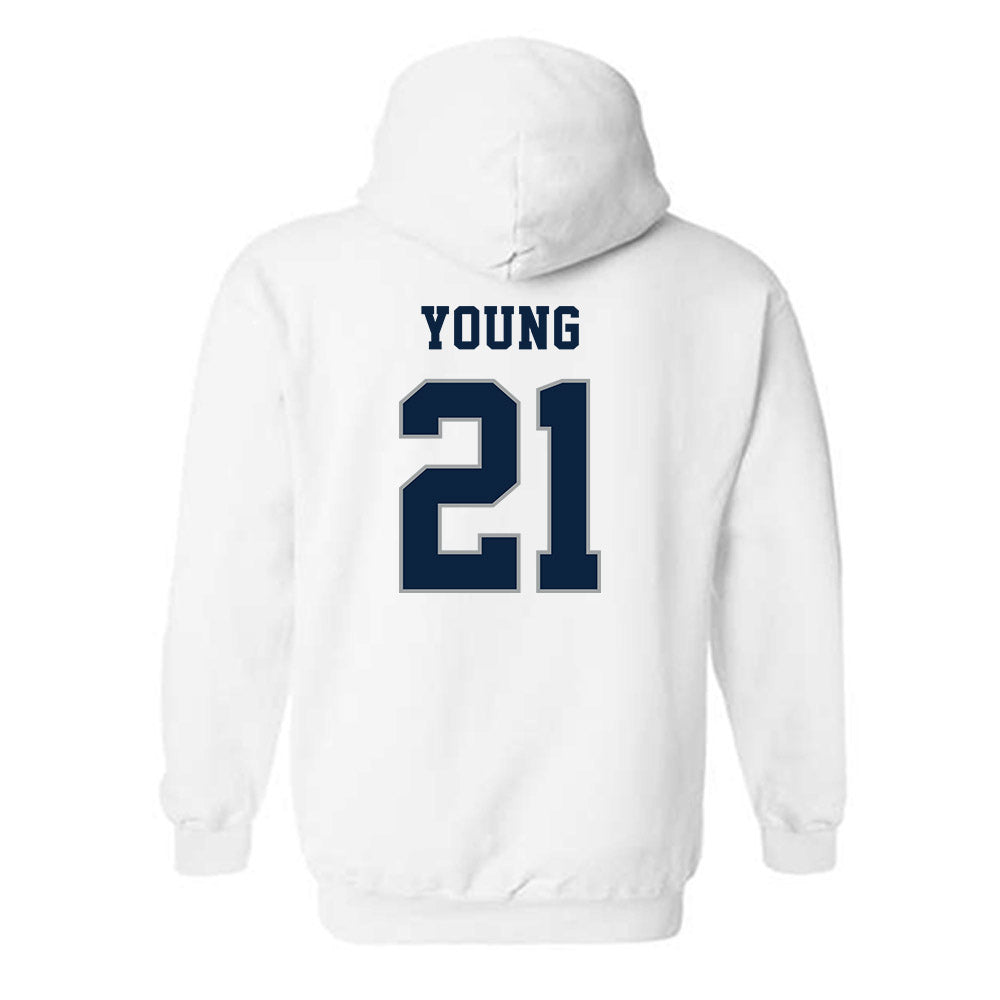 Xavier - NCAA Women's Basketball : Audia Young - Classic Shersey Hooded Sweatshirt-1