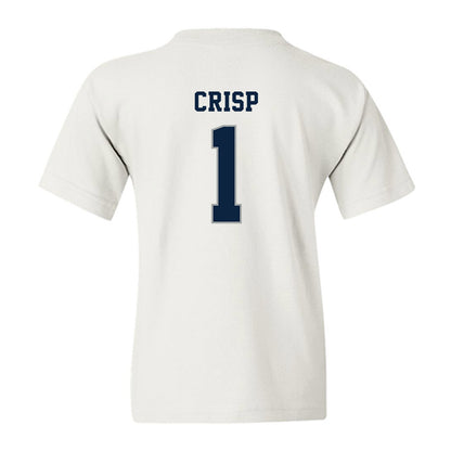 Xavier - NCAA Baseball : JD Crisp - Classic Shersey Youth T-Shirt-1