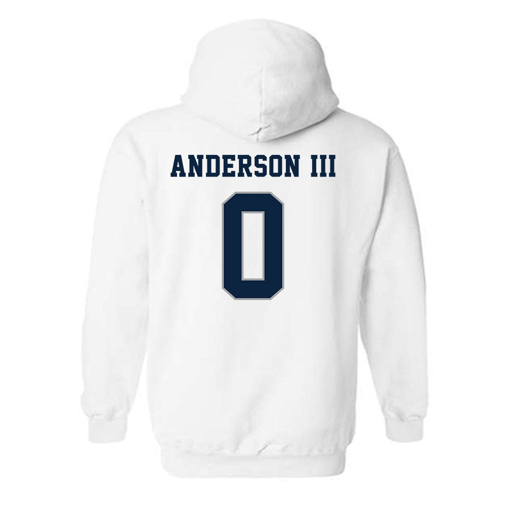 Xavier - NCAA Men's Basketball : Roddie Anderson III - Classic Shersey Hooded Sweatshirt-1
