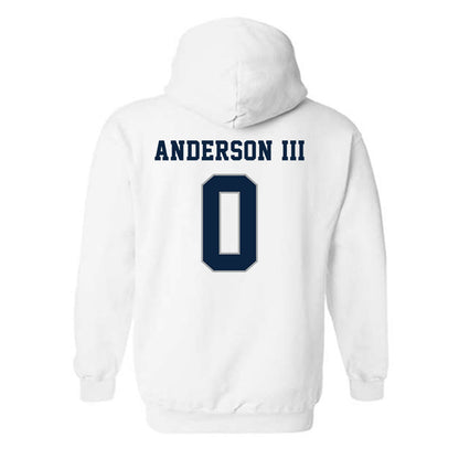 Xavier - NCAA Men's Basketball : Roddie Anderson III - Classic Shersey Hooded Sweatshirt-1