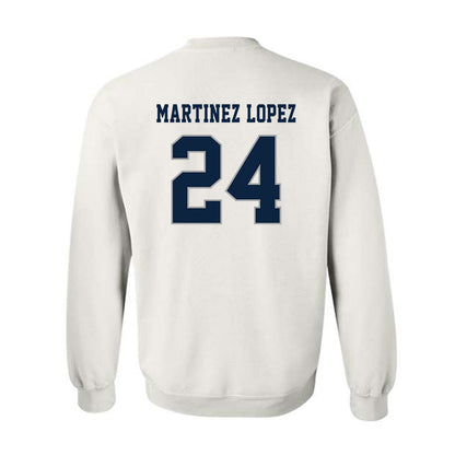 Xavier - NCAA Women's Basketball : Lucia Martinez Lopez - Classic Shersey Crewneck Sweatshirt-1