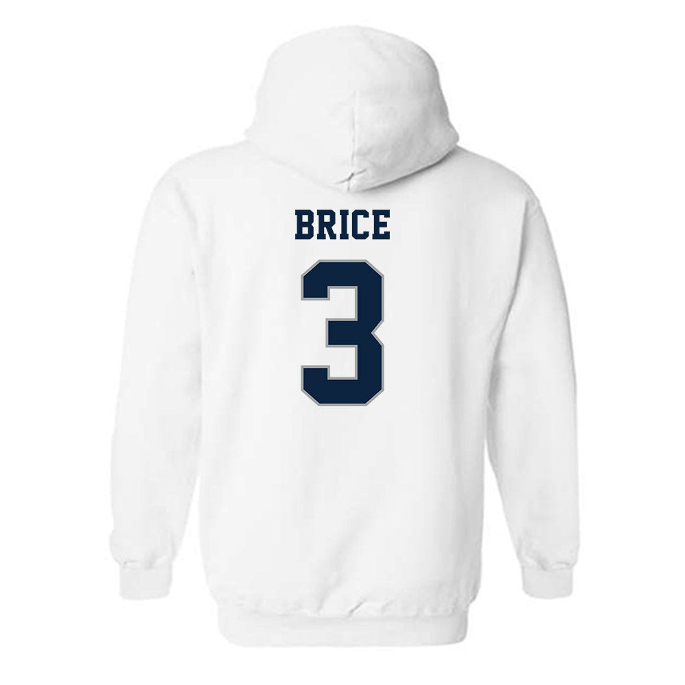 Xavier - NCAA Men's Soccer : Nolan Brice - Classic Shersey Hooded Sweatshirt-1